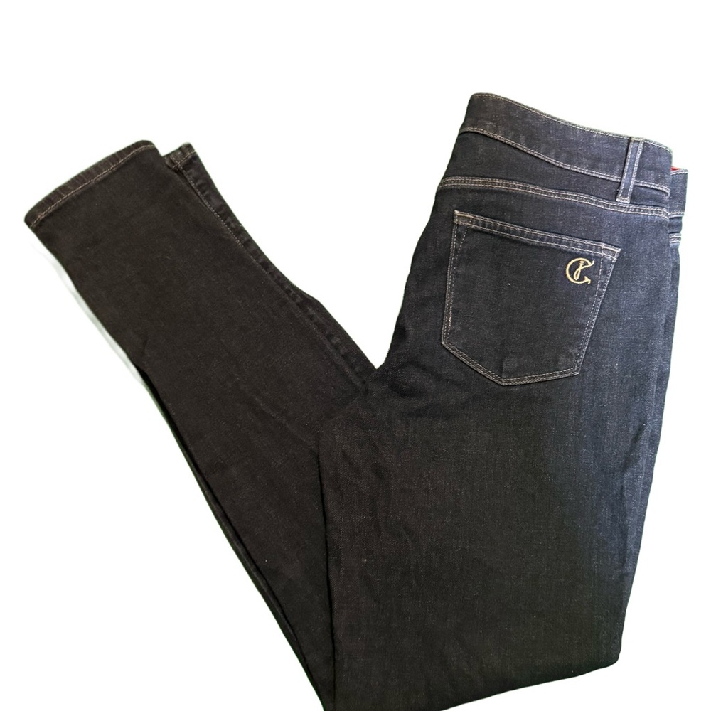 CJ by Cookie Johnson "Joy" Denim Leggings – Dark Wash – Made in USA 29 - Picture 3 of 5